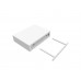 FixtureDisplays® 3PK White Showcase Display Shelves, Wall Display Floating Shelves Set 18158-WHITE